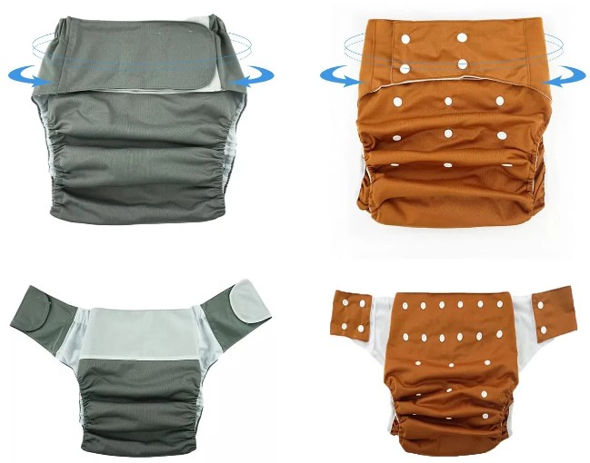 Fraldas de pano adulto